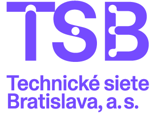 Logo - Technické siete Bratislava, a.s.